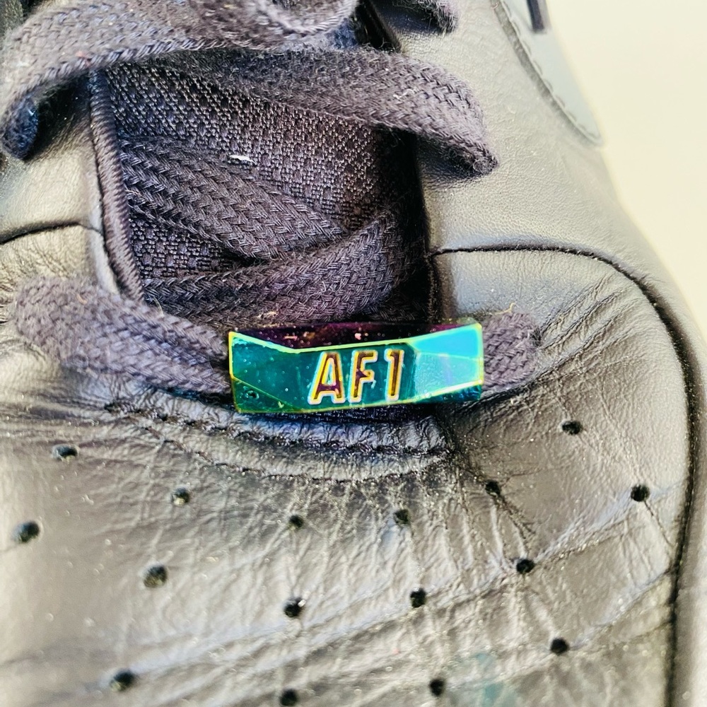 Nike Air Force 1 One Sage Low LX Oil Shoes Women's Size 10 AR5409-004 Grey - Picture 9 of 16